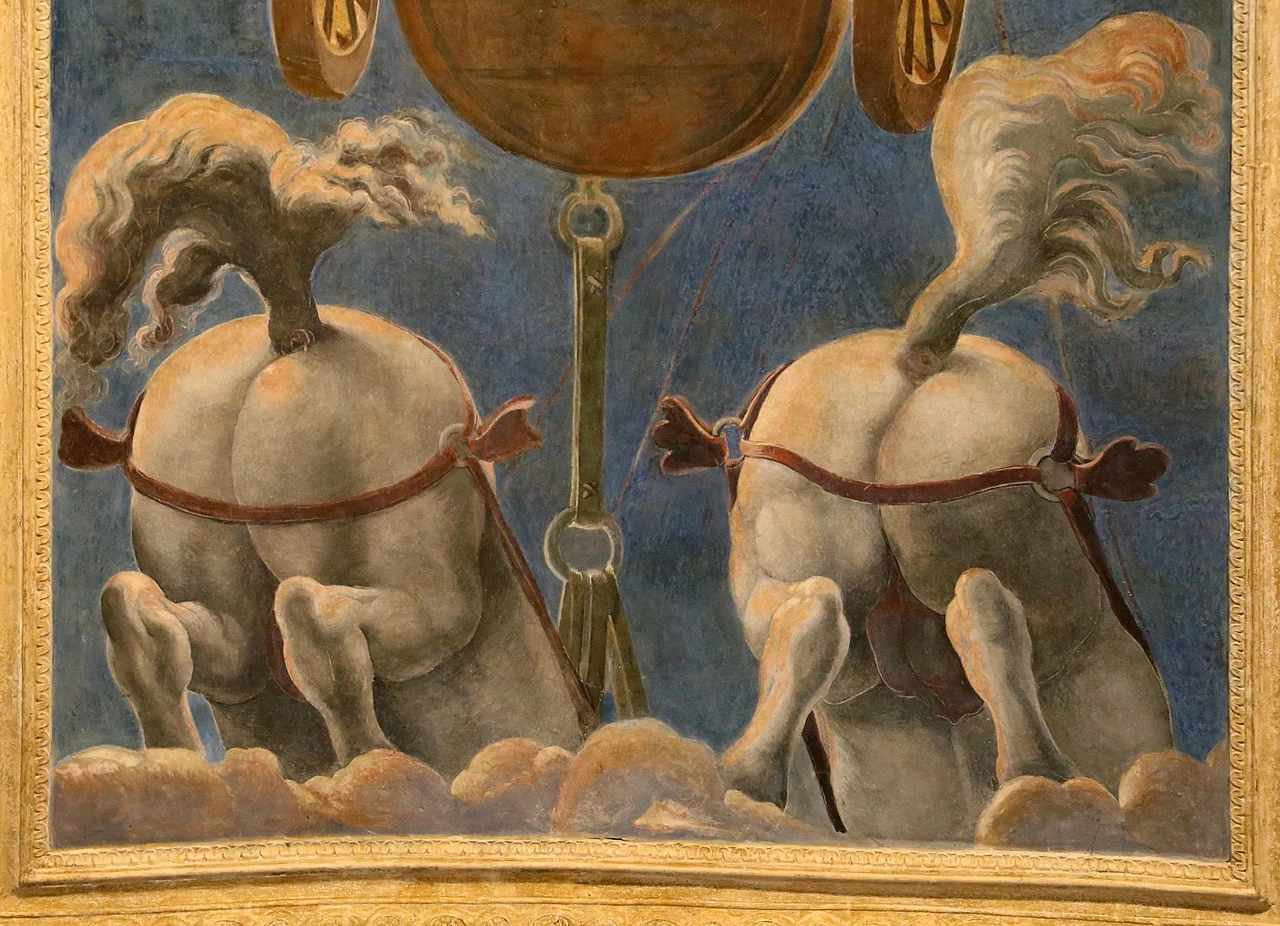 161-Stanza del Sole, Palazzo del Tè, Mantova - dettaglio 1